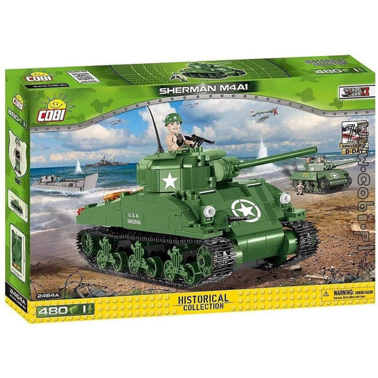 Cobi 2464A Historical Collection US_Panzer Sherman M4A1