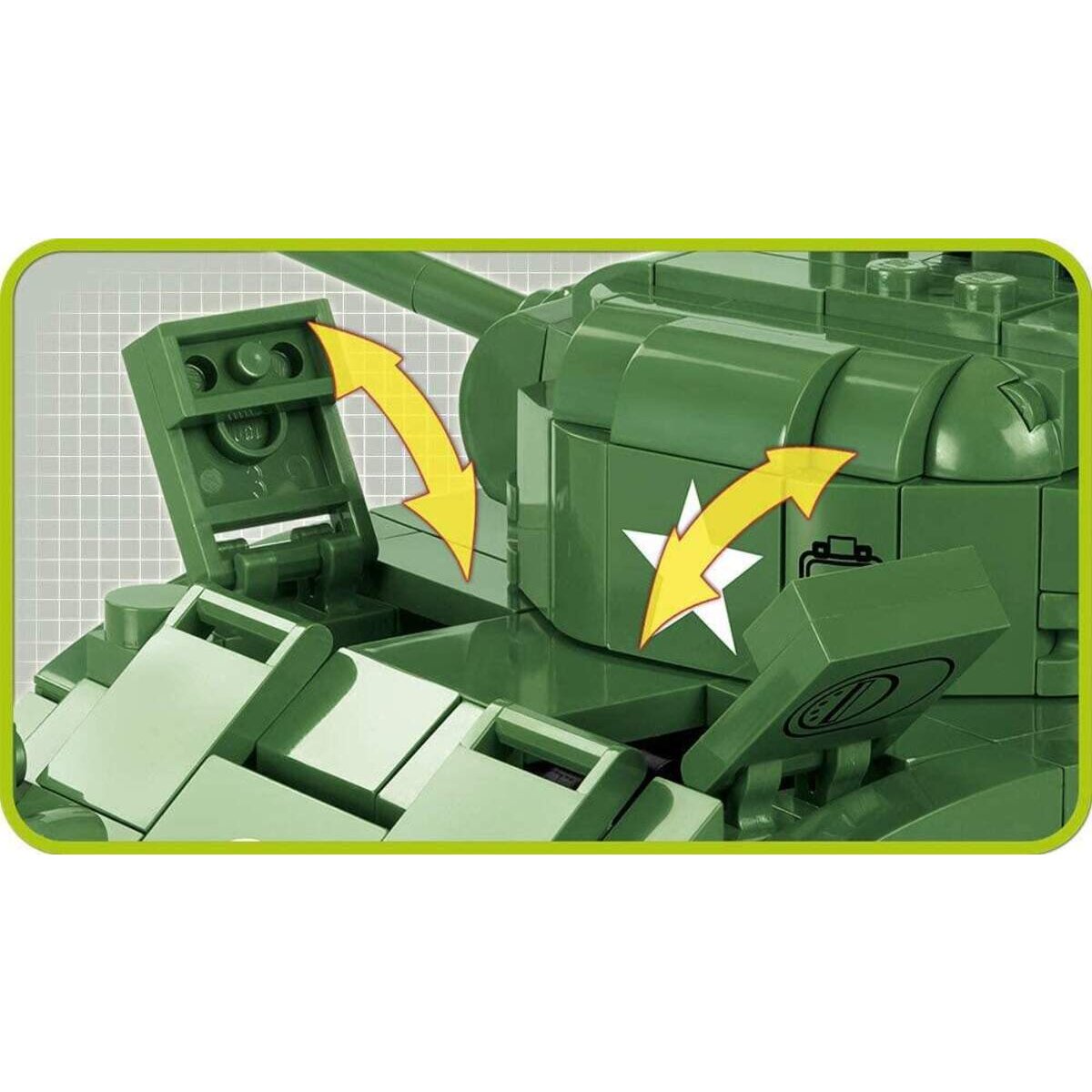 Cobi 2464A Historical Collection US_Panzer Sherman M4A1