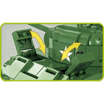 Cobi 2464A Historical Collection US_Panzer Sherman M4A1