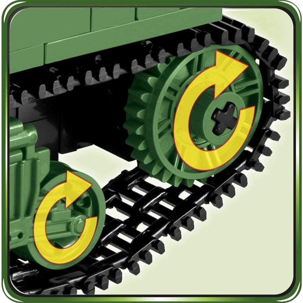 Cobi 2464A Historical Collection US_Panzer Sherman M4A1