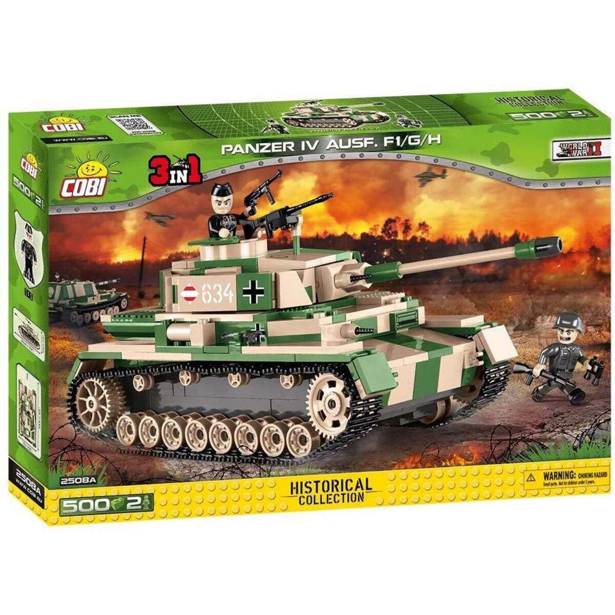 Cobi 2508A Small Army World War 2 Panzer iV Ausf. F1/G/H