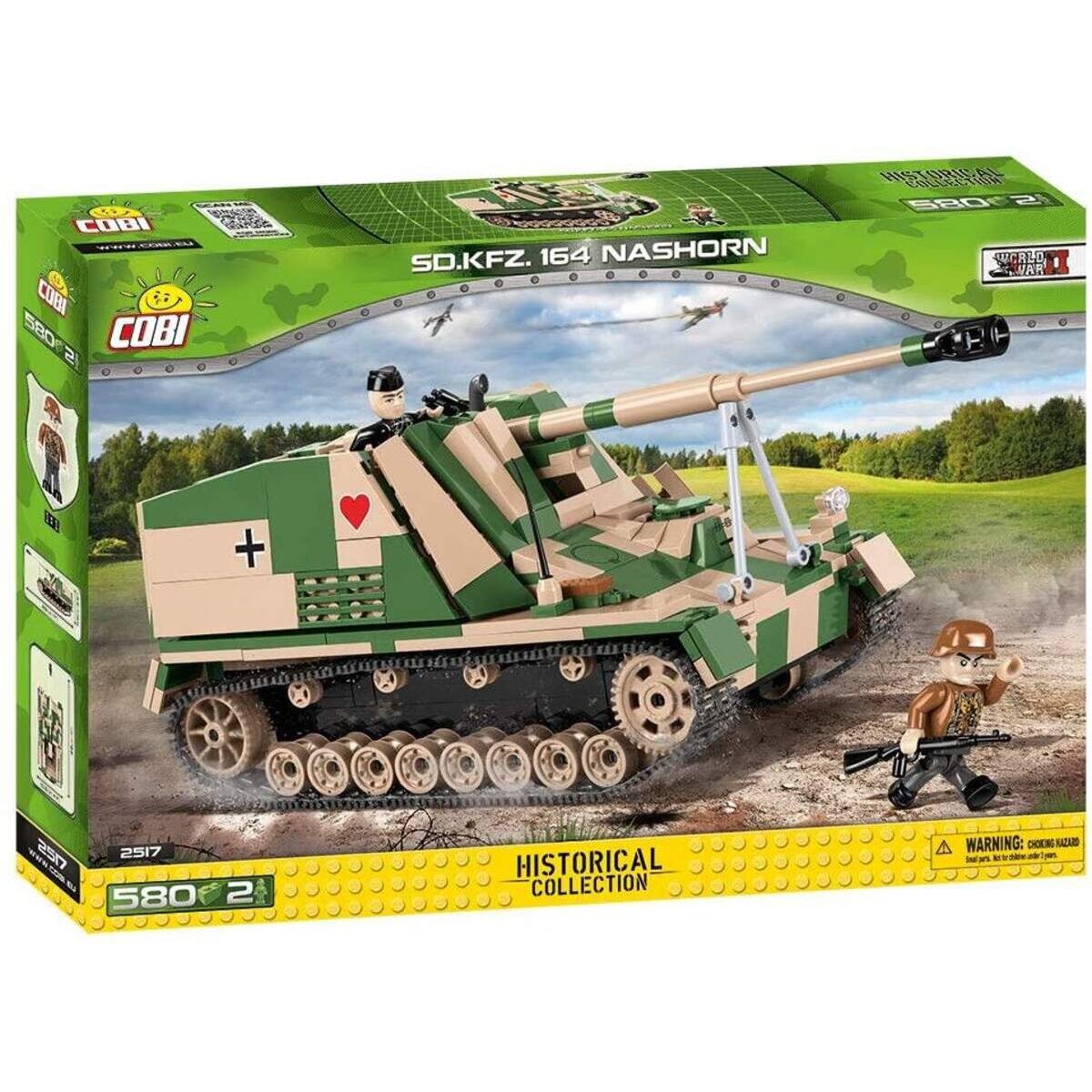 Cobi 2517 Historical Collection Panzer SO.KFZ 164 Nashorn