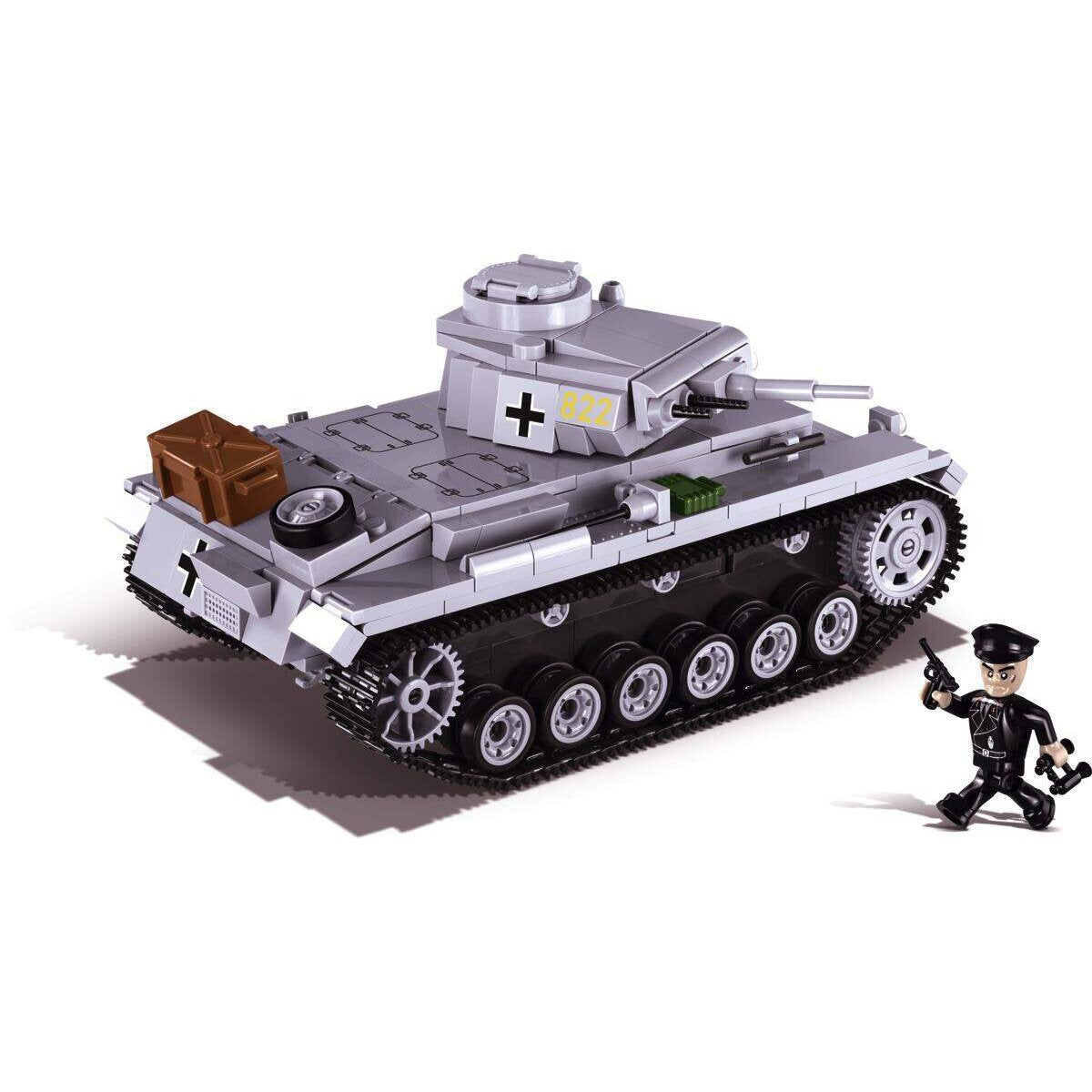 Cobi 2523 Bausatz Panzer III Ausführung E 475 Steine