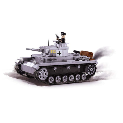Cobi 2523 Bausatz Panzer III Ausführung E 475 Steine