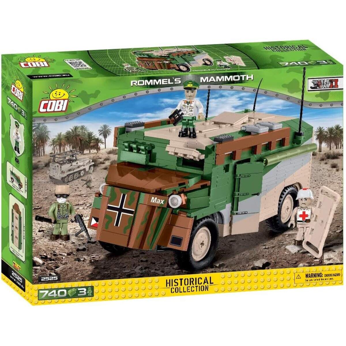Cobi 2525 Historical Collection Rommel's Mammoth