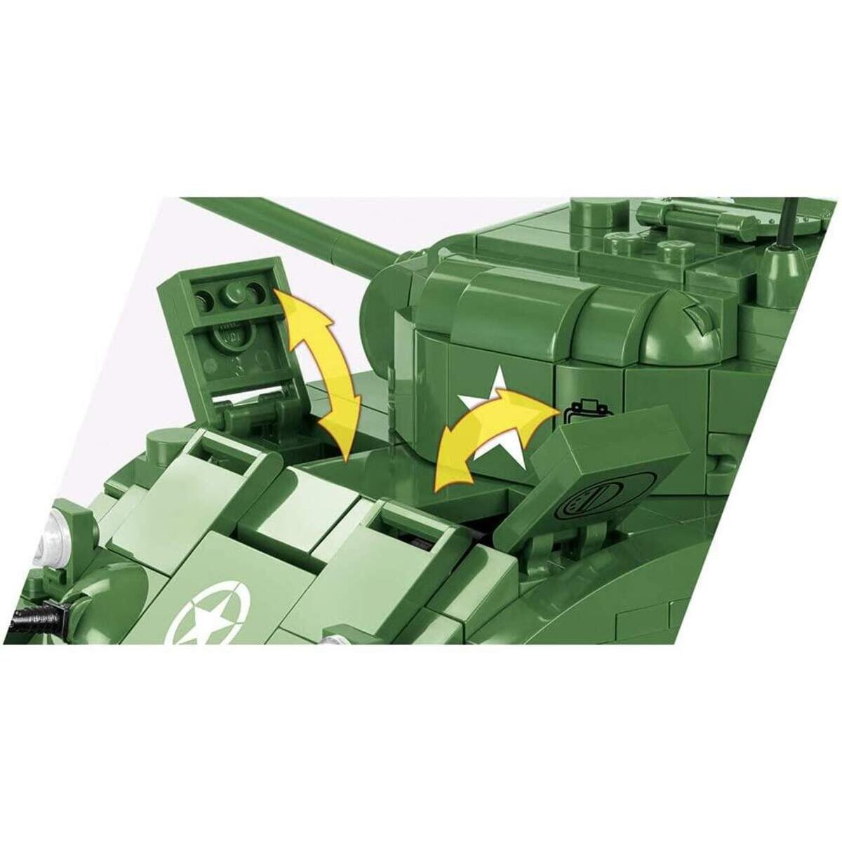 Cobi 3007A World of Tanks Panzer M4 Shermann