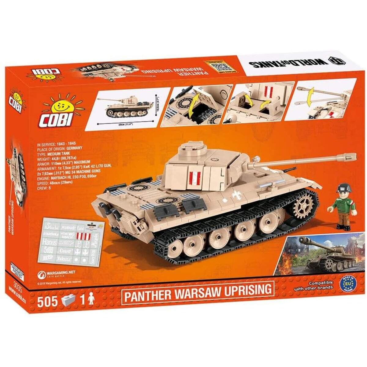 Cobi 3035 Panther Warsaw Uprising