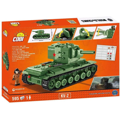 Cobi 3039 Bausatz PanzerKV-2 595 Steine