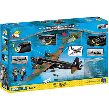 Cobi 5531 Vickers Wellington MK.IC 560 Steine
