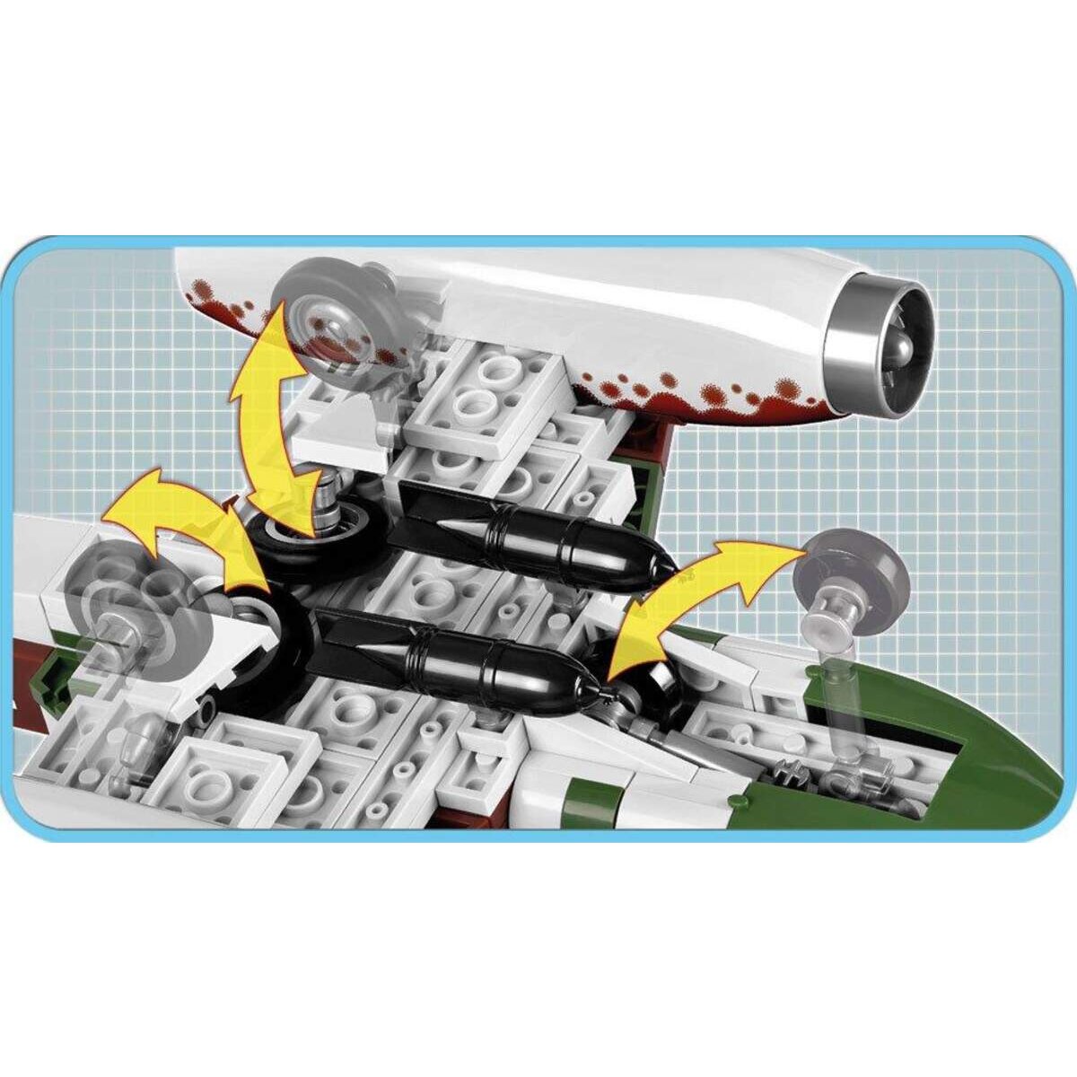 Cobi 5543 Historical Collection Messerschmitt ME 262A