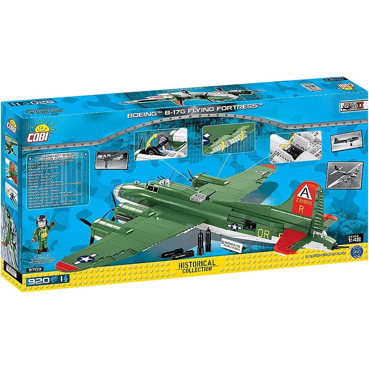 Cobi 5703 Historical Collection Boeing B-17G Flying Fortress