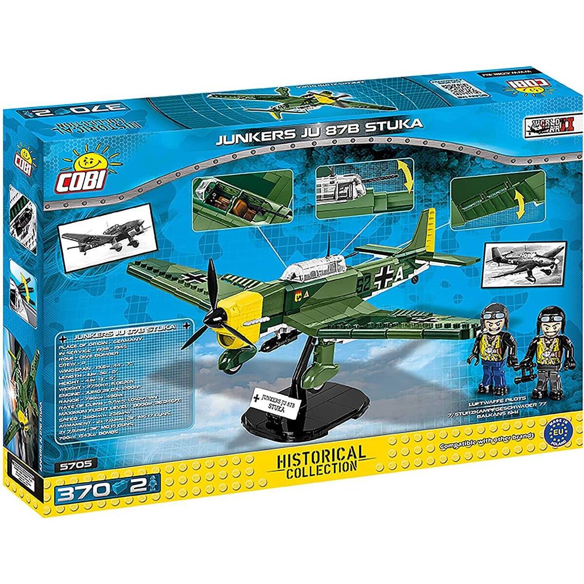 Cobi 5705 Historical Collection Junkers JU 878 Stuka