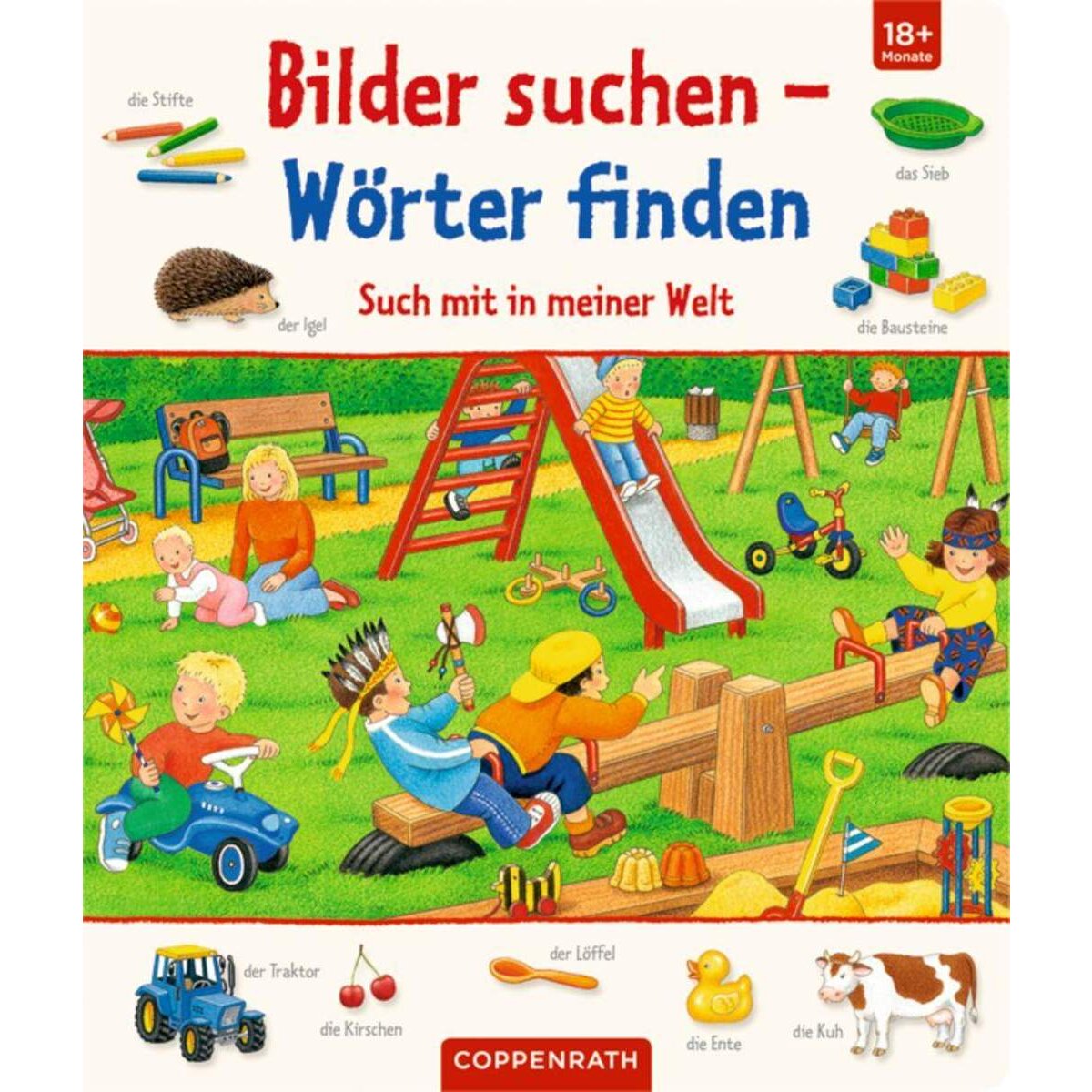 Coppenrath Bilder suchen Wörter finden Such mit in meiner Welt