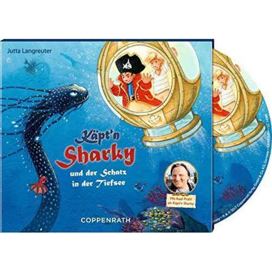 Coppenrath CD Hörspiel Capt'n Sharky und der Schatz der Tiefsee