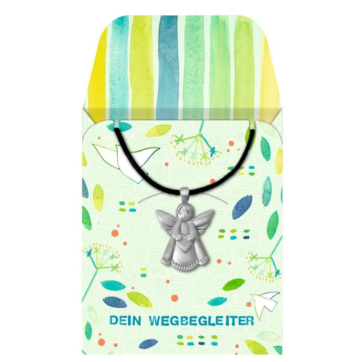 Coppenrath Dein Wegbegleiter Lederhalsband mit Engelanhänger