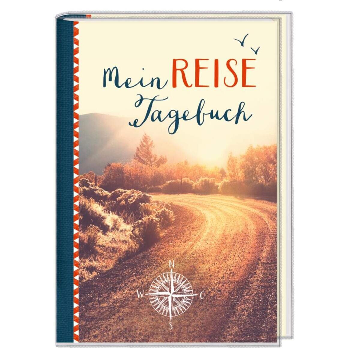 Coppenrath Eintragbuch mit Sammeltasche Mein Reisetagebuch