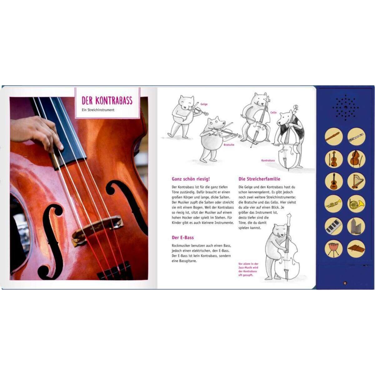 Coppenrath Entdecke die Musikinstrumente Mit 12 kleinen Melodien