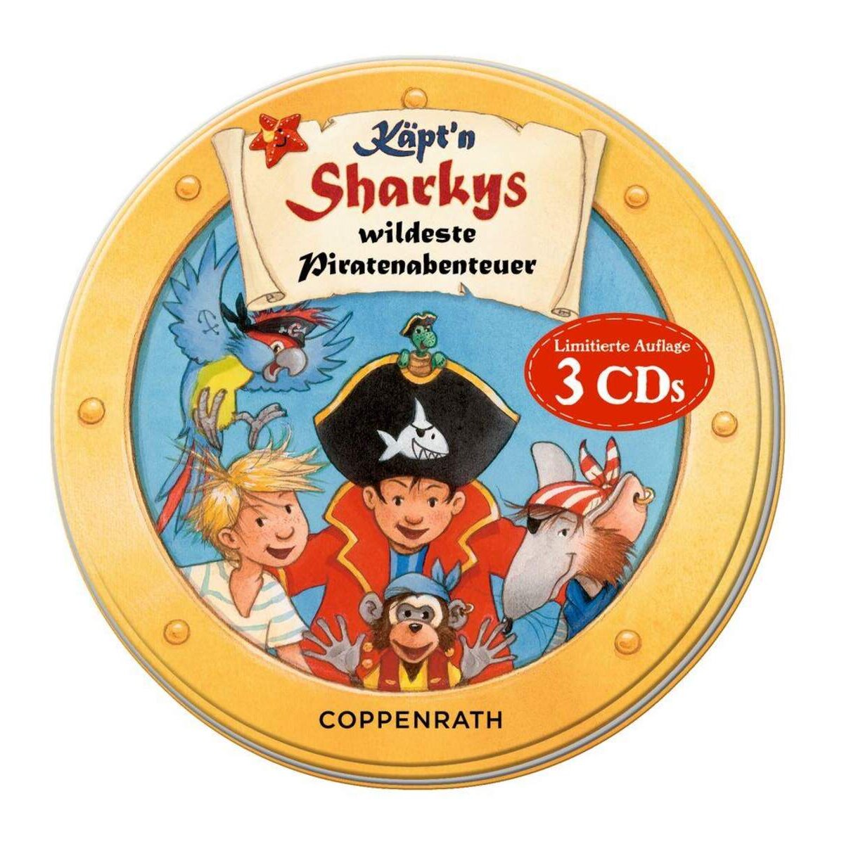 Coppenrath Hörspiel CD Capt'n Sharkys wildeste Piratenabenteuer