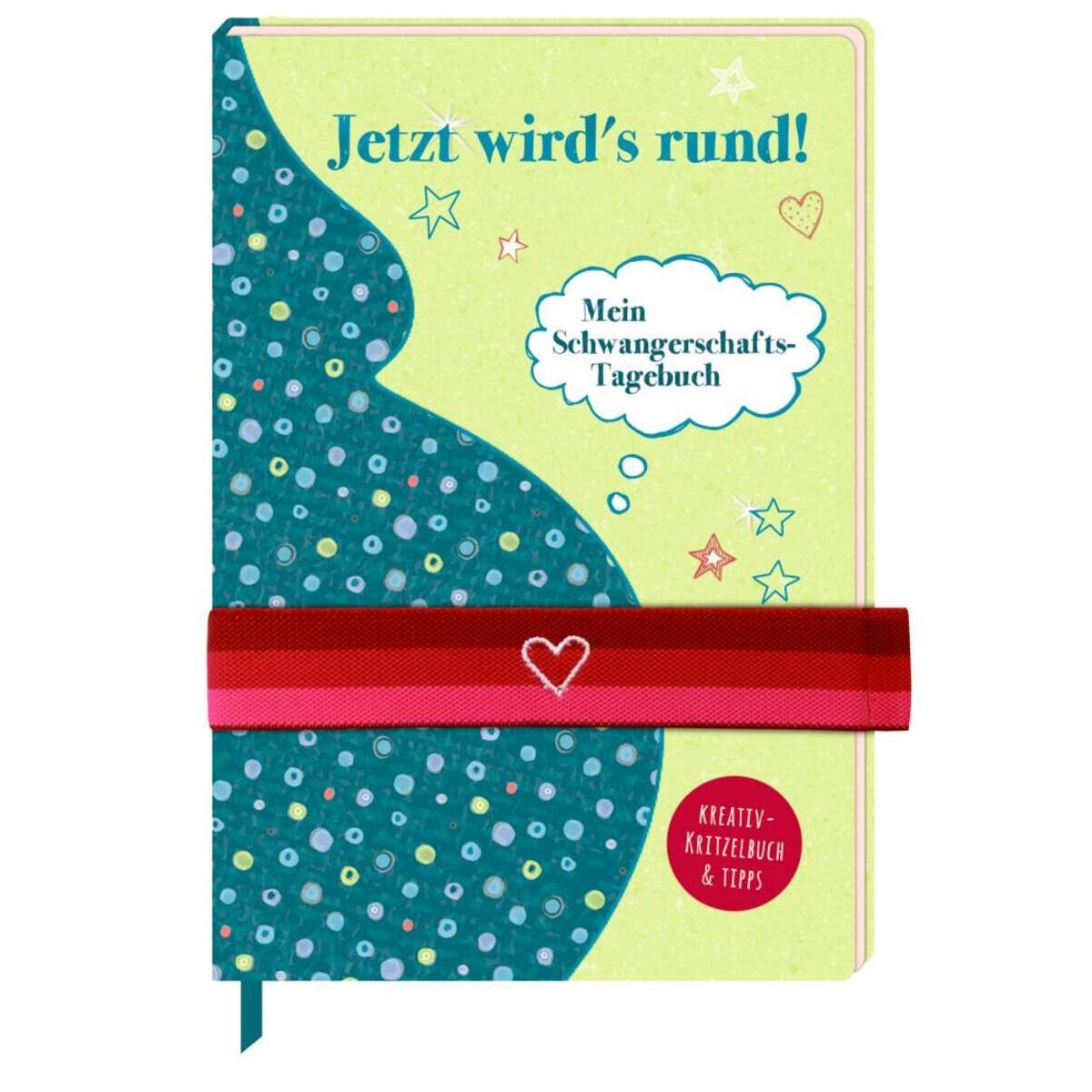 Coppenrath Jetzt wird's rund! Mein Schwangerschafts-Tagebuch