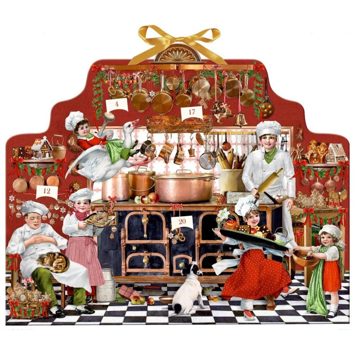 Coppenrath Leckeres vom Küchenherd, Zettel-Adventskalender