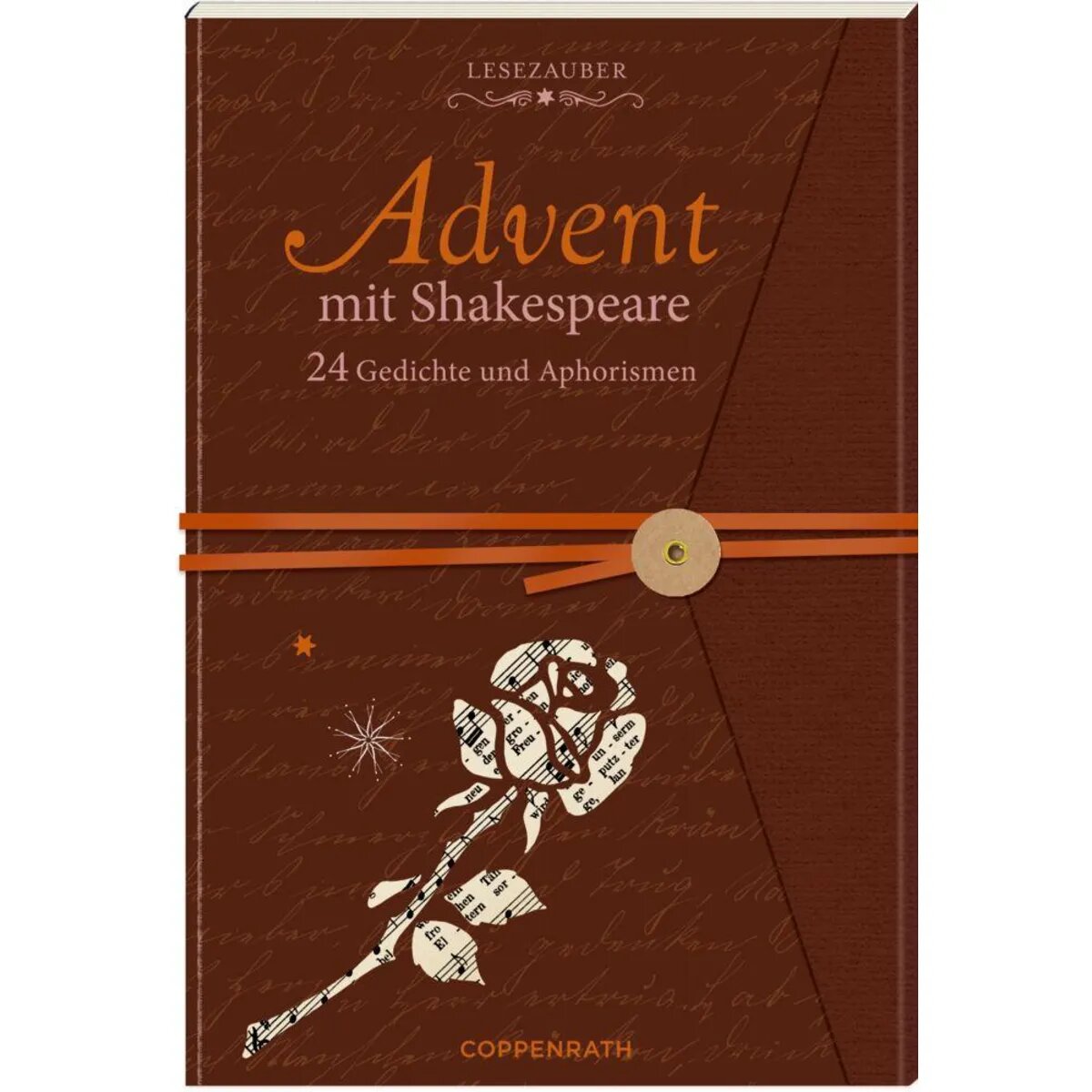 Coppenrath Lesezauber: Advent mit Shakespeare Briefbuch zum Aufschneiden