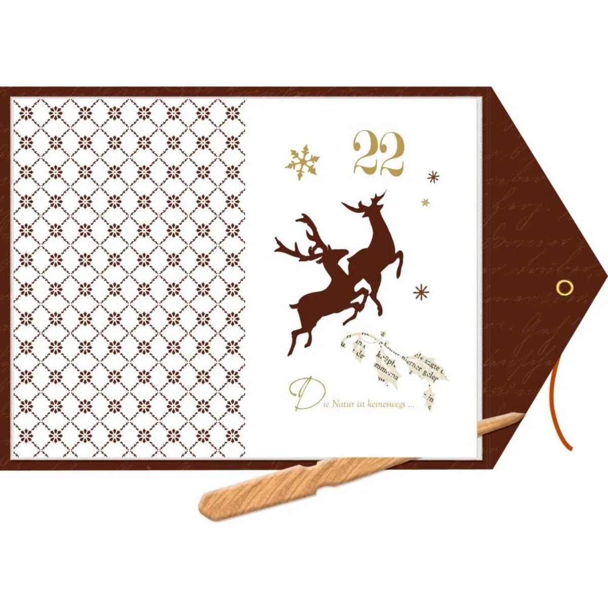 Coppenrath Lesezauber: Advent mit Shakespeare Briefbuch zum Aufschneiden