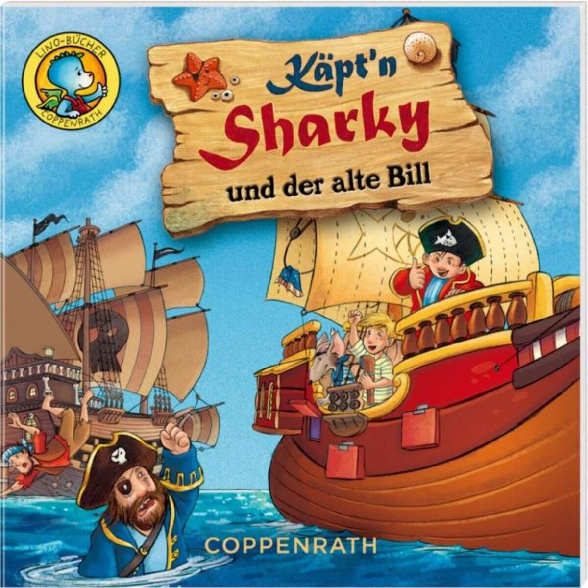 Coppenrath Lino-Bücher Käpt'n Sharky-Bildergeschichten, sortiert