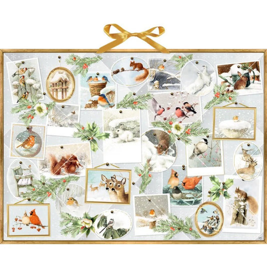 Coppenrath Marjoleins Galerie: Natur im Winter, Wand-Adventskalender