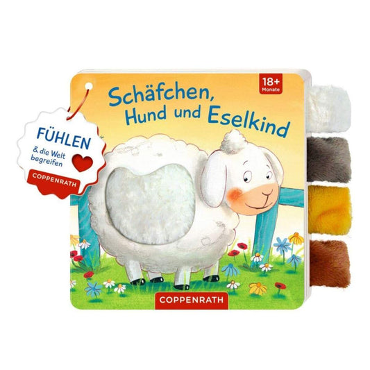 Coppenrath Mein Fühl-Laschenbuch: Schäfchen, Hund und Eselkind