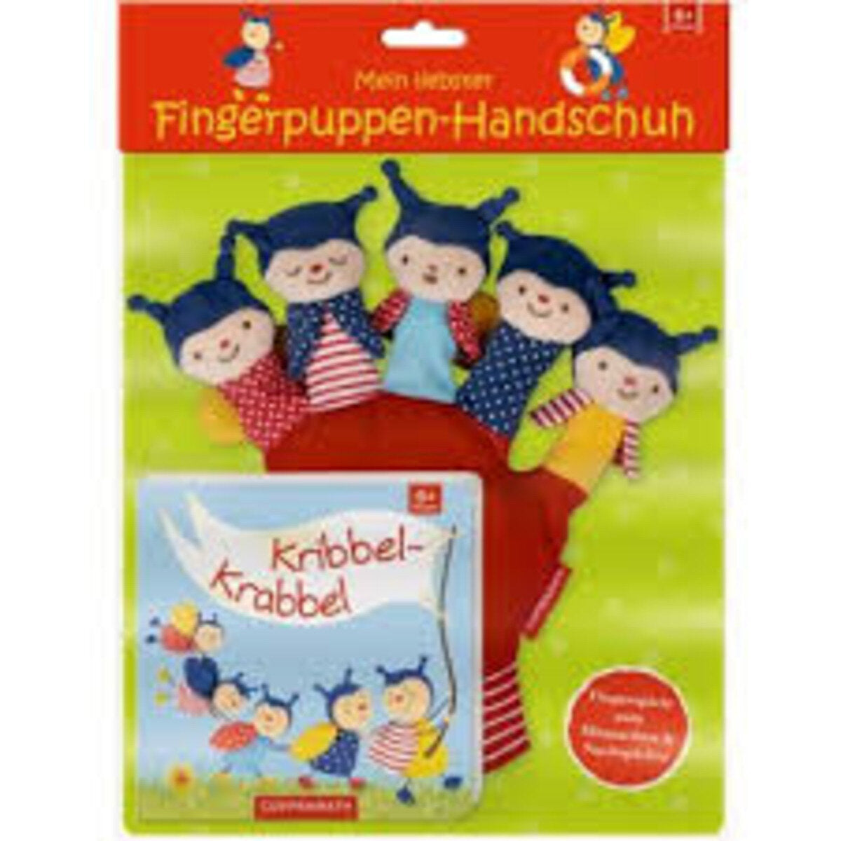 Coppenrath Mein liebster Fingerpuppen-Handschuh Kribbel Krabbel