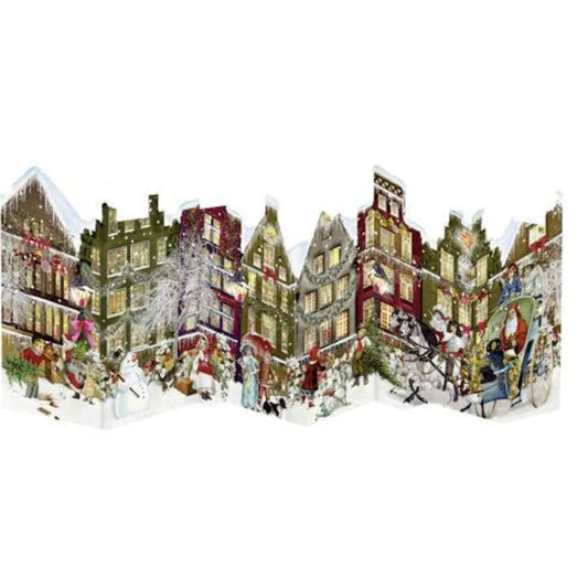 Coppenrath Mini-Adventskalender Nostalgische Leporello-Karten, sortiert