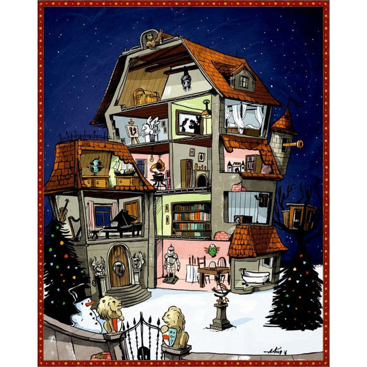 Coppenrath Se.Cr.Et-Kids Finde den Weihnachtsschatz, Zettel-Adventskalender