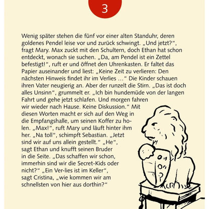 Coppenrath Se.Cr.Et-Kids Finde den Weihnachtsschatz, Zettel-Adventskalender