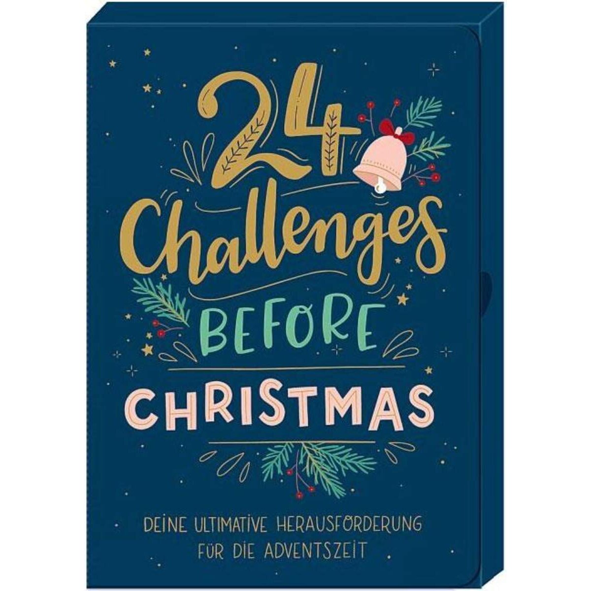 Coppenrath Verlag 24 Challenges before Christmas, Karten-Box f.d.Adventszeit