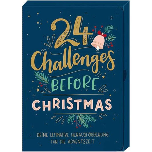Coppenrath Verlag 24 Challenges before Christmas, Karten-Box f.d.Adventszeit