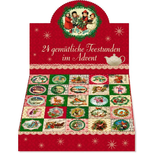 Coppenrath Verlag 24 gemütliche Teestunden im Advent, Tee-Adventskalender