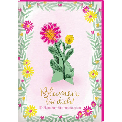 Coppenrath Verlag 3D-Bl. z. Zusammenstecken: Blumen für dich! (Love&Happiness)