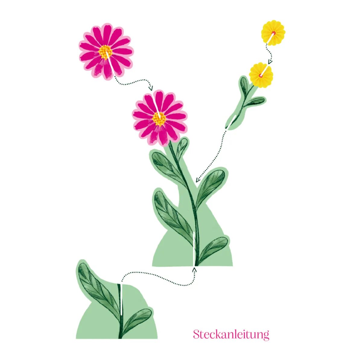 Coppenrath Verlag 3D-Bl. z. Zusammenstecken: Blumen für dich! (Love&Happiness)