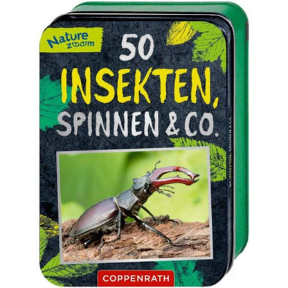 Coppenrath Verlag 50 Insekten, Spinnen & Co. (Nature Zoom)