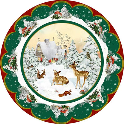 Coppenrath Verlag A3-Wandkalender – Nostalgischer Weihnachtsteller