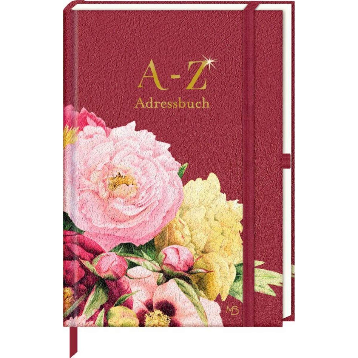 Coppenrath Verlag Adressbuch A-Z - M. Bastin (Rosenträume)