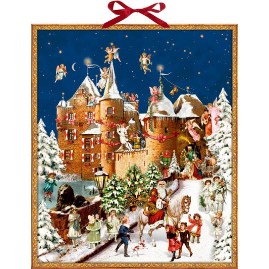 Coppenrath Verlag Adventskalender Weihnacht auf der Burg