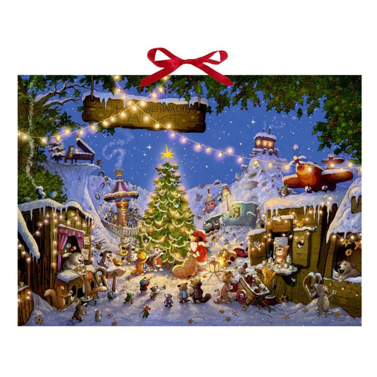 Coppenrath Verlag Adventskalender Weihnachtsmarkt der Tiere