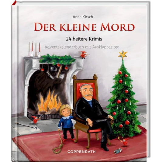 Coppenrath Verlag Adventskalenderbuch: Der kleine Mord - 24 heitere Krimis