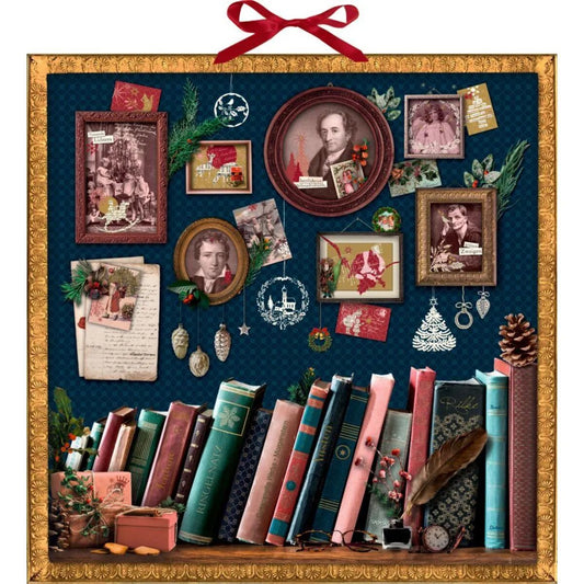 Coppenrath Verlag Adventspoesie mit deutschen Dichtern, Zettel-Adventskalender