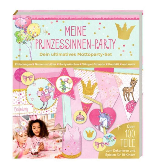Coppenrath Verlag Aktivbuch Meine Prinzessinnen-Party (Mottoparty-Set) Prinzessin Lillifee