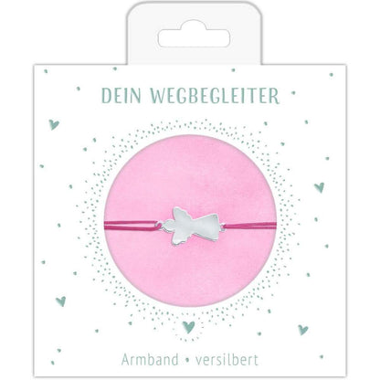Coppenrath Verlag Armband mit Schutzengelanhänger (versilbert), 1 Stück, 2-fach sortiert