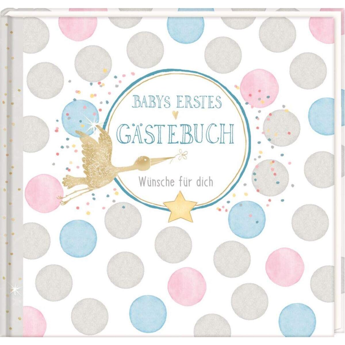 Coppenrath Verlag Babys erstes Gästebuch Wünsche für dich