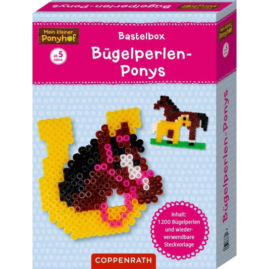 Coppenrath Verlag Bastelbox: Bügelperlen-Ponys - Mein kleiner Ponyhof