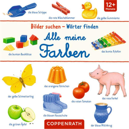 Coppenrath Verlag Bilder suchen - Wörter finden: Alle meine Farben